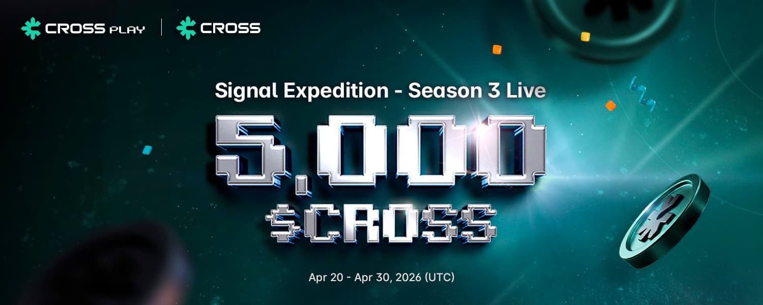 Início da Season 3 do Signal Expedition com Amplify: CROSS Staking